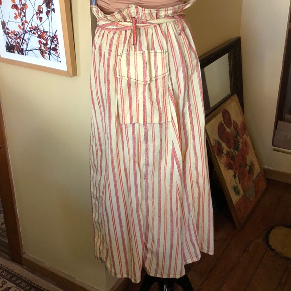 FREE PEOPLE sz Small MED Paperbag Waist Wrap $128 - Picture 2 of 8